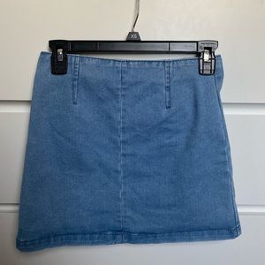 forever21 jean skirt